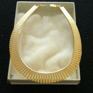 Vintage faux gold necklace